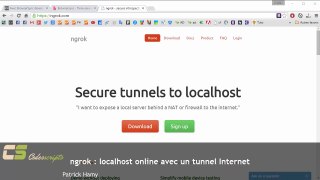 ngrok : localhost online avec un tunnel Internet