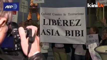 Protest against Pakistan's Asia Bibi death sentence