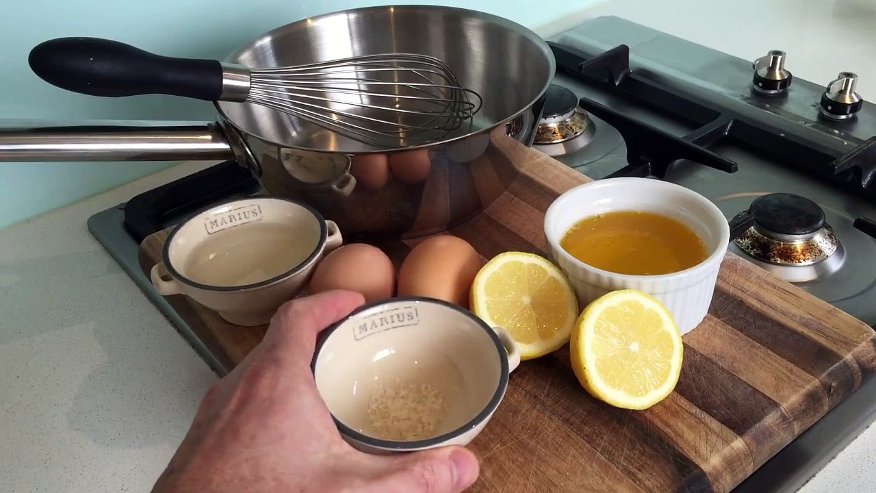 Hollandaise  Sauce   -  cooking Video Tutorial for Beginners