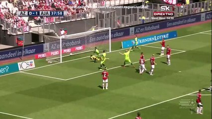 Anwar El-Ghazi 0:2 | AZ Alkmaar - Ajax 09.08.2015 HD
