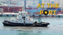 Ships and Boats in Action at the Port | Videos For Children |  Toys for Boys