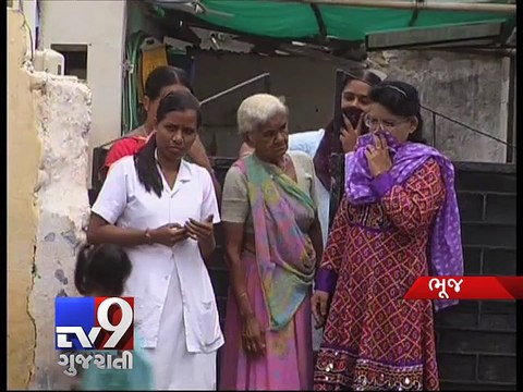 Bhuj Overflowing gutters raise apathy stink - Tv9 Gujarati