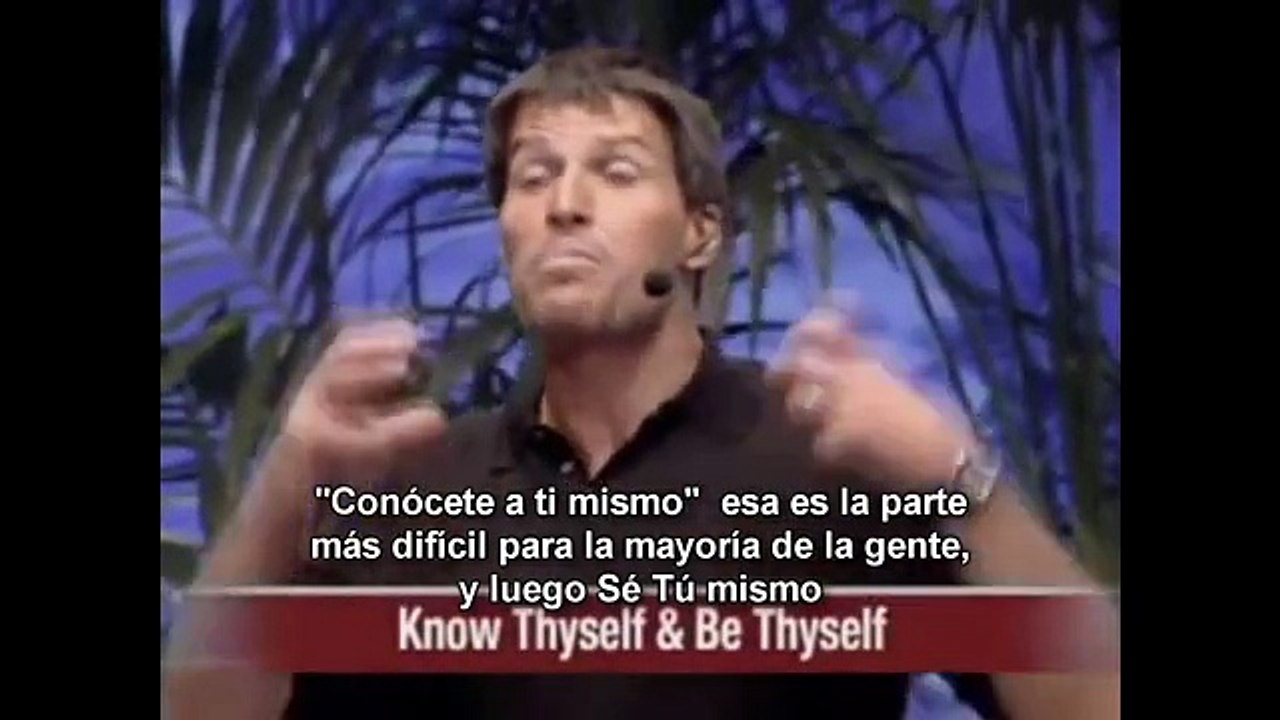 Anthony Robbins ¿Quién piensas que eres?