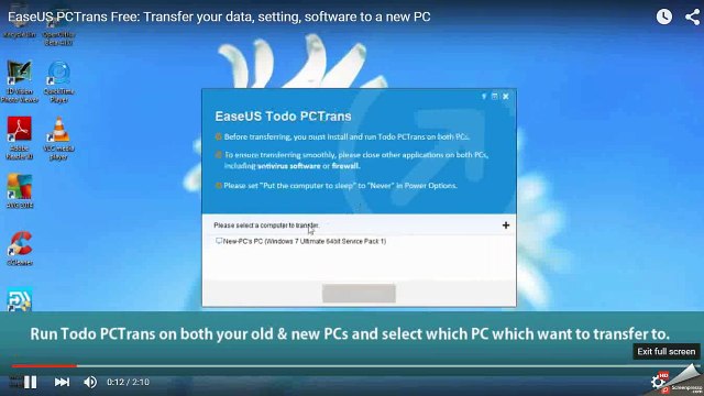 PC to PC Data Transfer Free Software with crack and tutorial