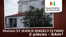 A louer - Maison/villa - ST JEAN D ANGELY (17400) - 2 pièces - 64m²