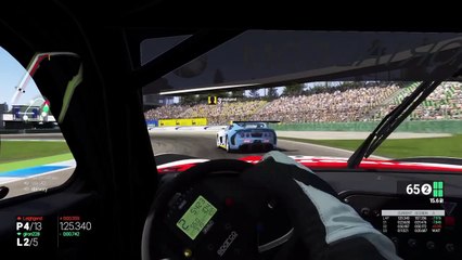 Project Cars league practice race