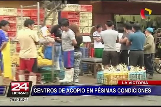 La Victoria: centros de acopio en pésimas condiciones