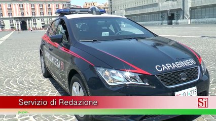 Napoli - Carabinieri, un tablet in dotazione nelle nuove "gazzelle" Seat Leon (08.08.15)