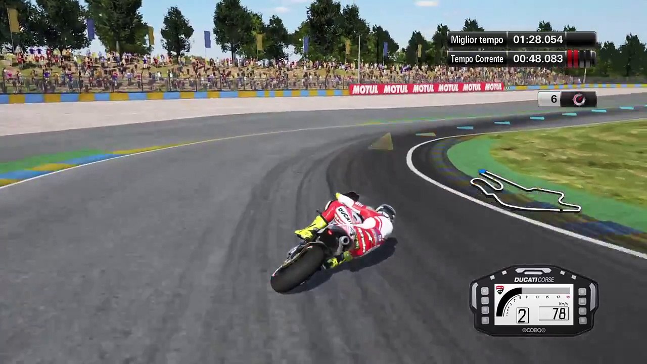 Motogp 15 ps4 record Le mans 1.27.8