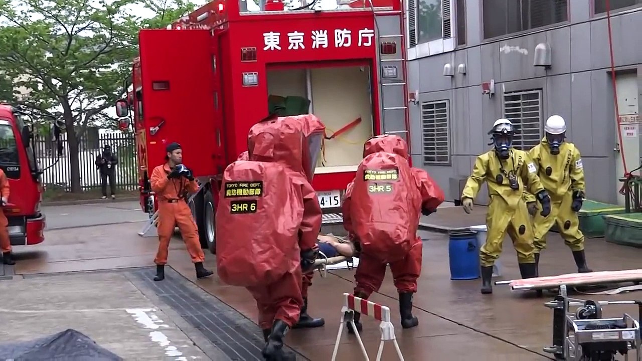 2013 東京消防庁消防技術安全所 一般公開 救助救出演技