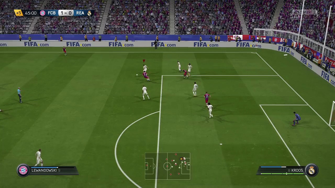 Disconnection at half time. He claims win