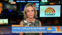 NBC: Hillary Clinton's 'Rejection' of Her Husband's Policies is 'Raising Eyebrows'