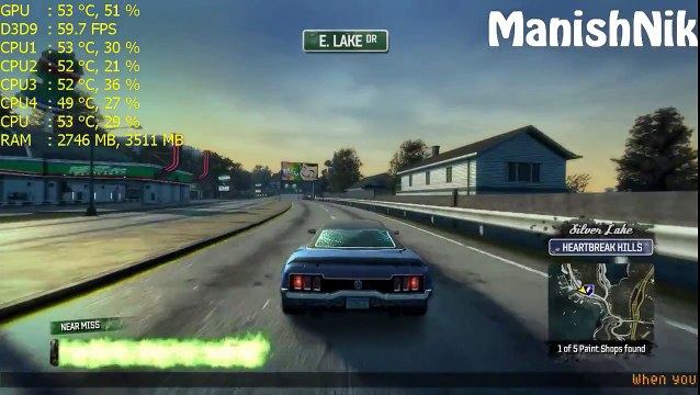 Burnout Paradise - i5 4690 - 8GB RAM - GTX 750 ti - MAX Settings - 768p