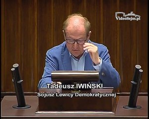 Poseł Tadeusz Iwiński - Wystąpienie z dnia 05 sierpnia 2015 roku.