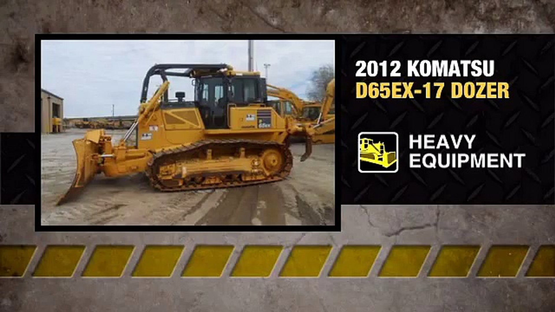 Komatsu Bulldozer D65EX-17  D65 EX 17 Service Repair  Shop Manual