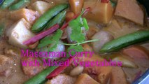 Thai Massaman Curry with Mixed Vegetables