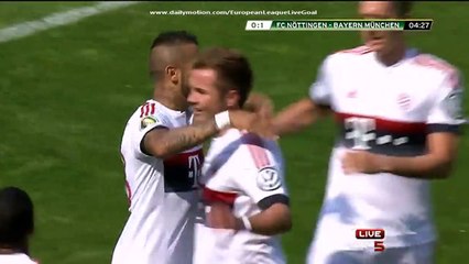Arturo Vidal 0:1 Penalty Kick | Noettingen - Bayern Munich 09.08.2015 HD