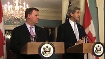 John Kerry speaks warmly of the Canada-U.S. relationship