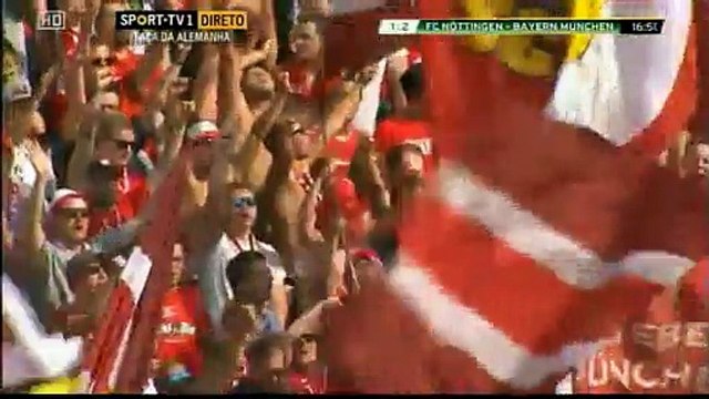 Mario Gotze Fantastic GOAL | Nottingen 1 - 2 Bayern Munich 09.08.2015