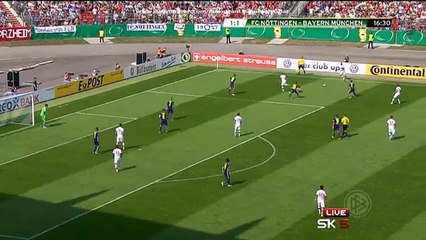 Mario Goetze 1:2 | Noettingen - Bayern Munich 09.08.2015 HD