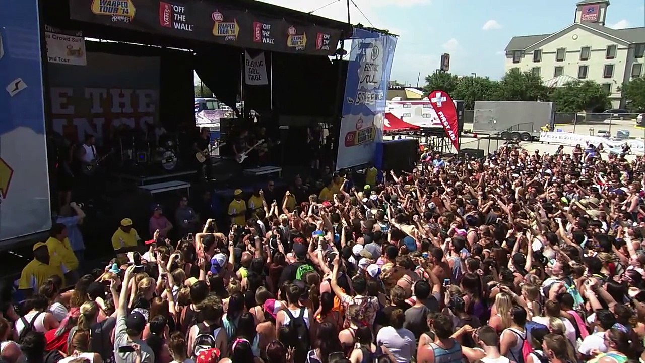 We The Kings "Check Yes Juliet " Live 2014 Vans Warped Tour