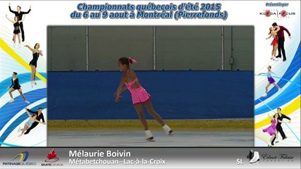 CQE2015_Pré-Novice Gr6 prog. Libre Ech.1 (REPLAY) (2015-08-09 16:51:23 - 2015-08-09 17:01:15)