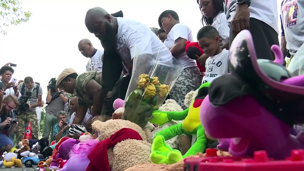 Ferguson erinnert an Polizei-Opfer Michael Brown