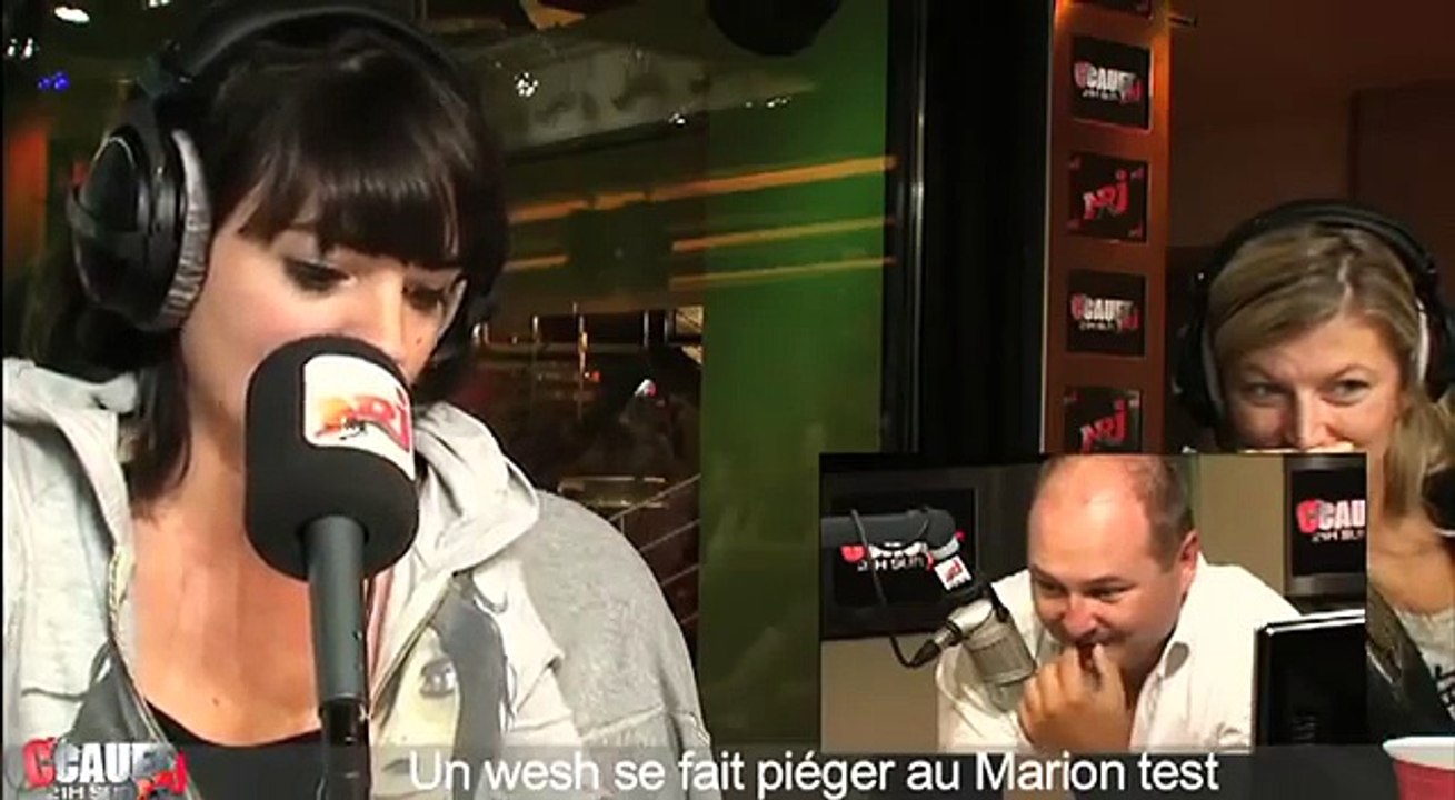 Une Racaille se fait pieger au Marion test Cauet sur NRJ