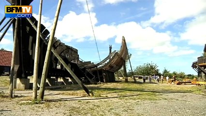 L'incroyable chantier pour la reconstruction d'un navire de Louis XIV