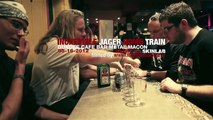 Incredible Jager bomb train in Macon France
