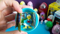 Kinder Surprise Eggs Play Doh Peppa Pig Mickey Mouse Donald Duck MST