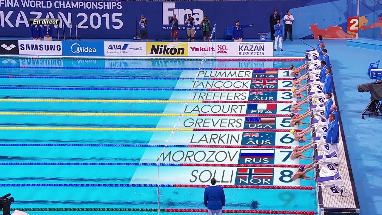 Championnats du Monde de Natation : le sacre de Camille Lacourt sur 50m dos