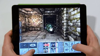 Legend of Grimrock — игровой процесс на iOS
