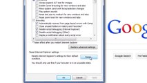 Reset Internet Explorer Settings to Default