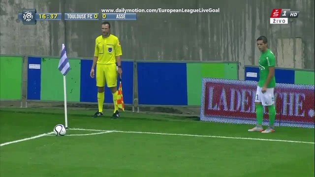 Loic Perrin 0_1 _ Toulouse - Saint-Etienne 09.08.2015 HD