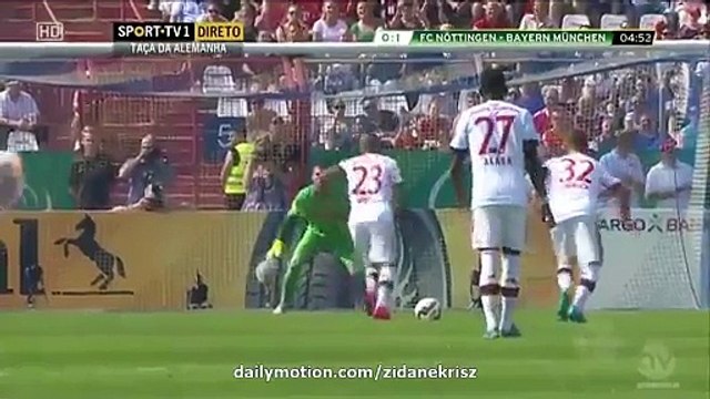 FULL HIGHLIGHTS HD - FC Nottingen 1-3 FC Bayern München - DFB Pokal 09.08.2015