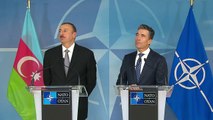 NATO Secretary General with President of Azerbaijan - Joint Press Point, 15 January 2014