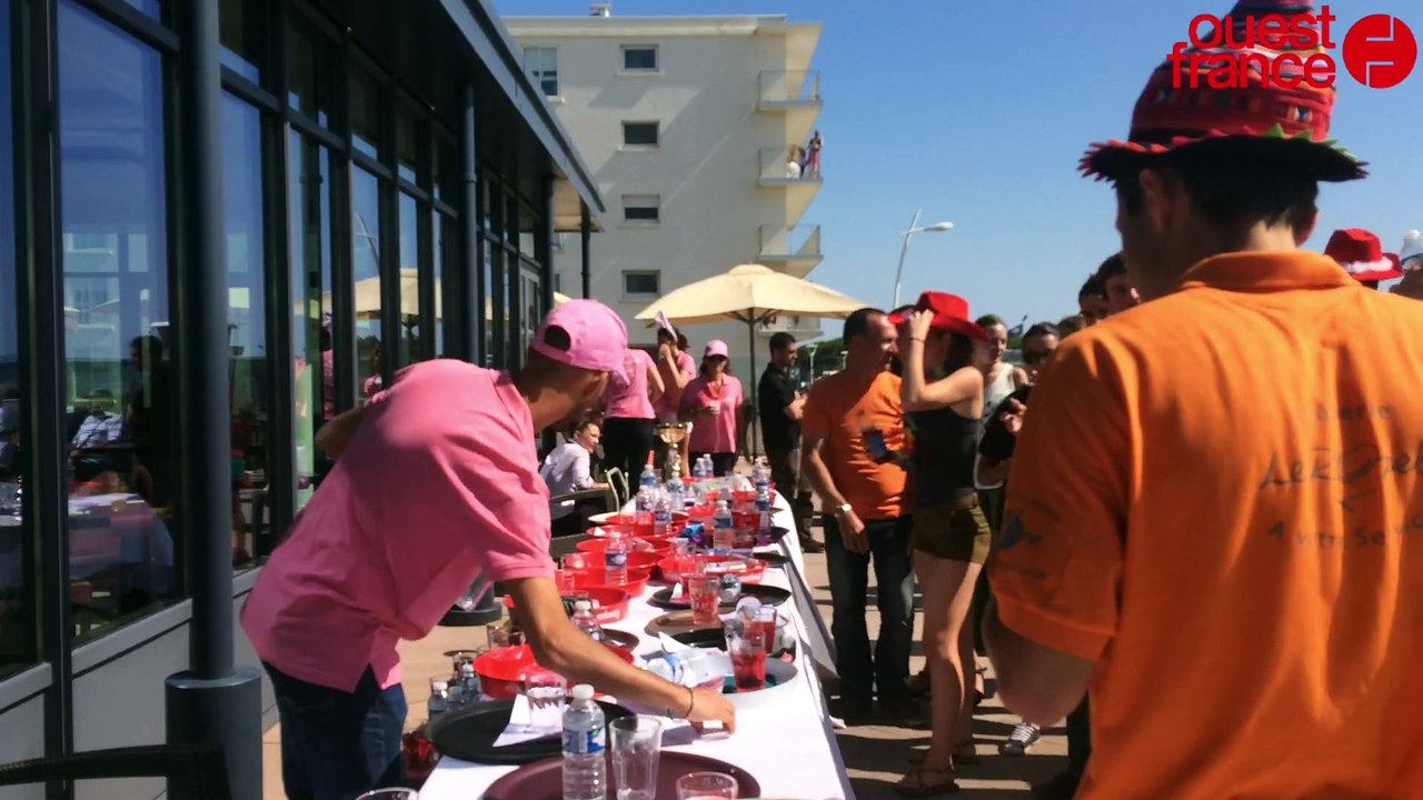 Course de garçons de café à Saint-Brévin