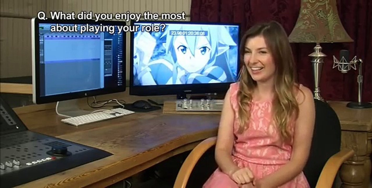 Sword Art Online English Cast Interviews