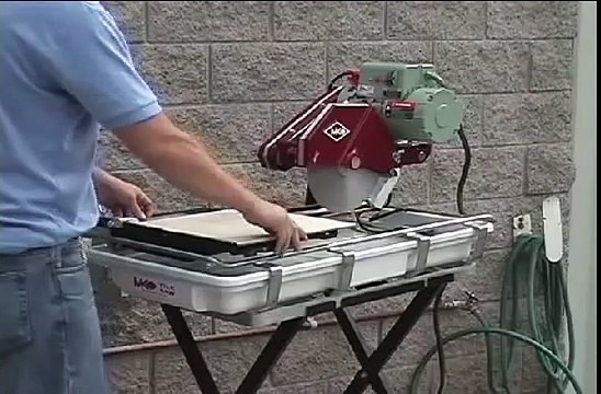 MK-101 Tile Saw Demonstration Video