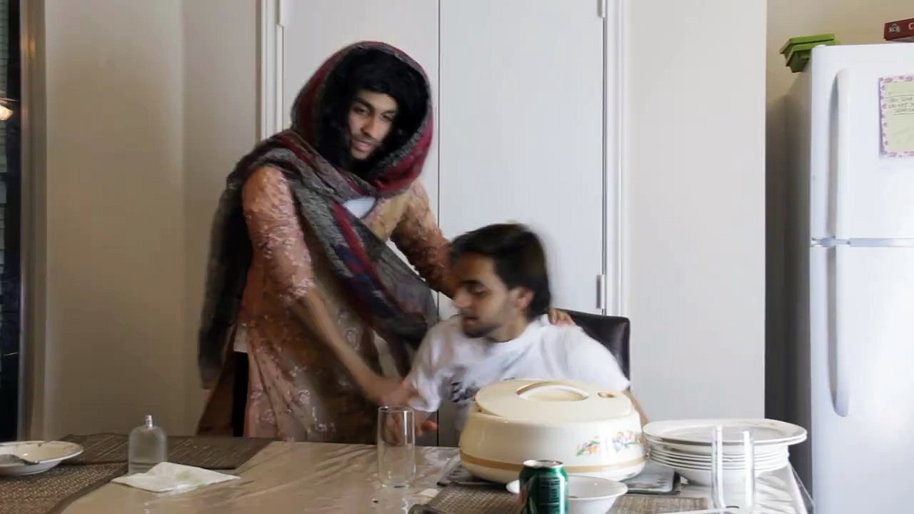 When Aunty Forces You To Eat...