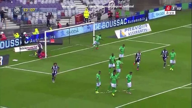 Wissam Ben Yedder 2_1 Amazing Goal _ Toulouse - Saint-Etienne 09.08.2015 HD
