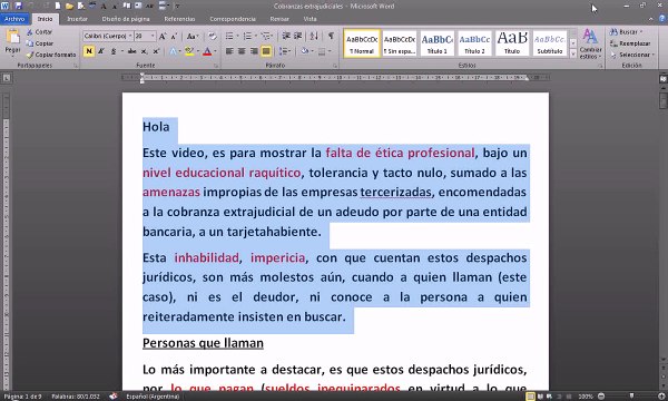 Cobranzas de despachos - Entidades bancarias y órgano agrupador