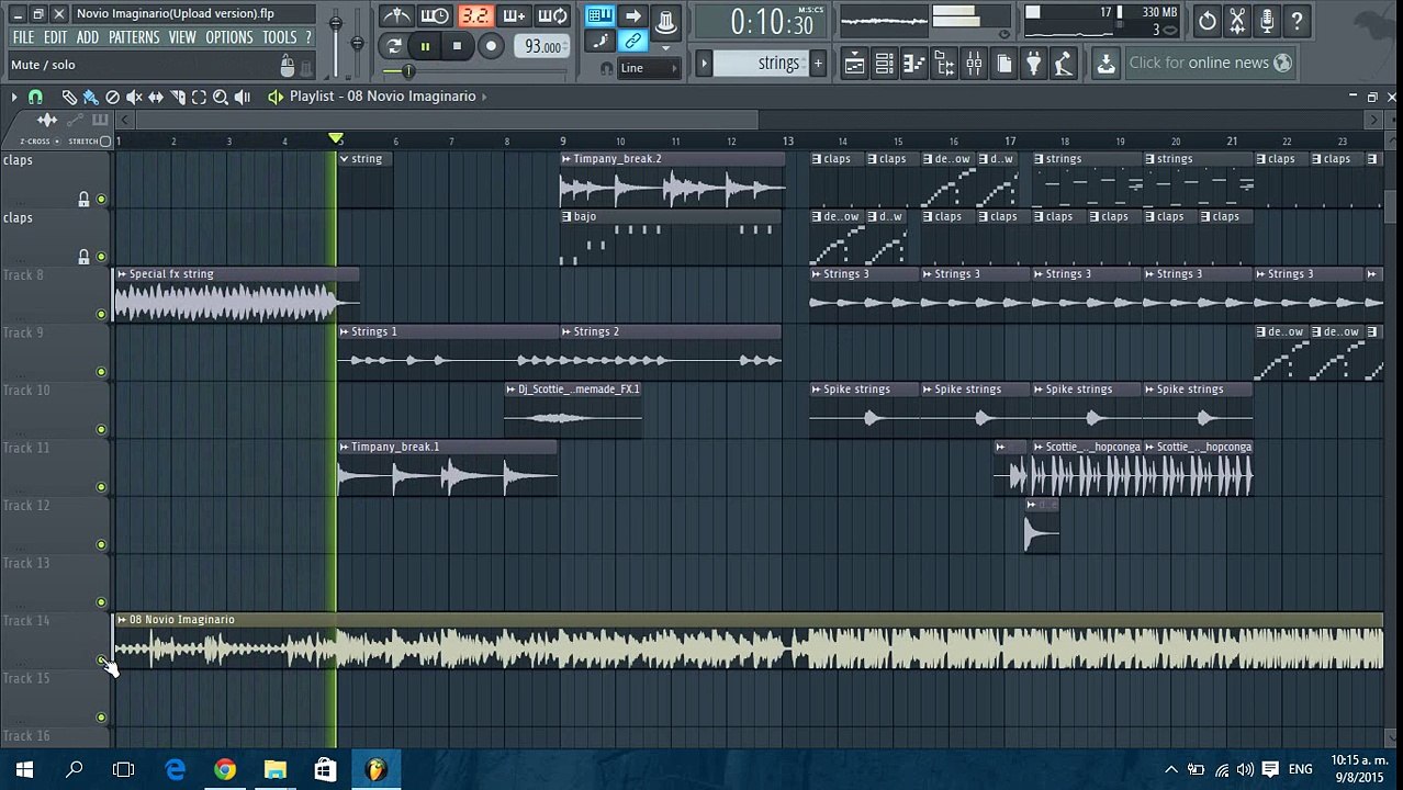 Novio Imaginario Remake FL Studio - Tito el bambino FLP MEGA