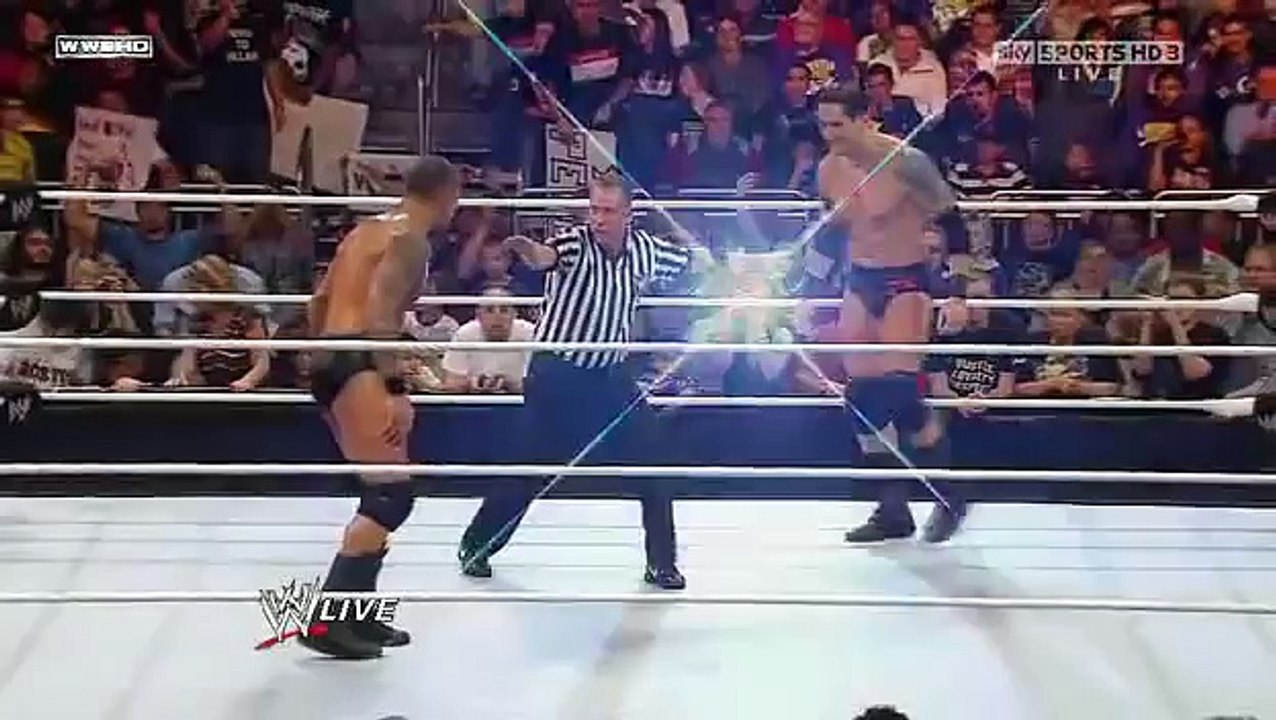 Randy Orton vs Wade Barrett - The Miz New WWE Champion