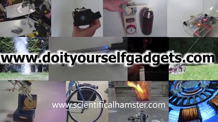 Homemade DIY Wolverine Claws - Tron Style