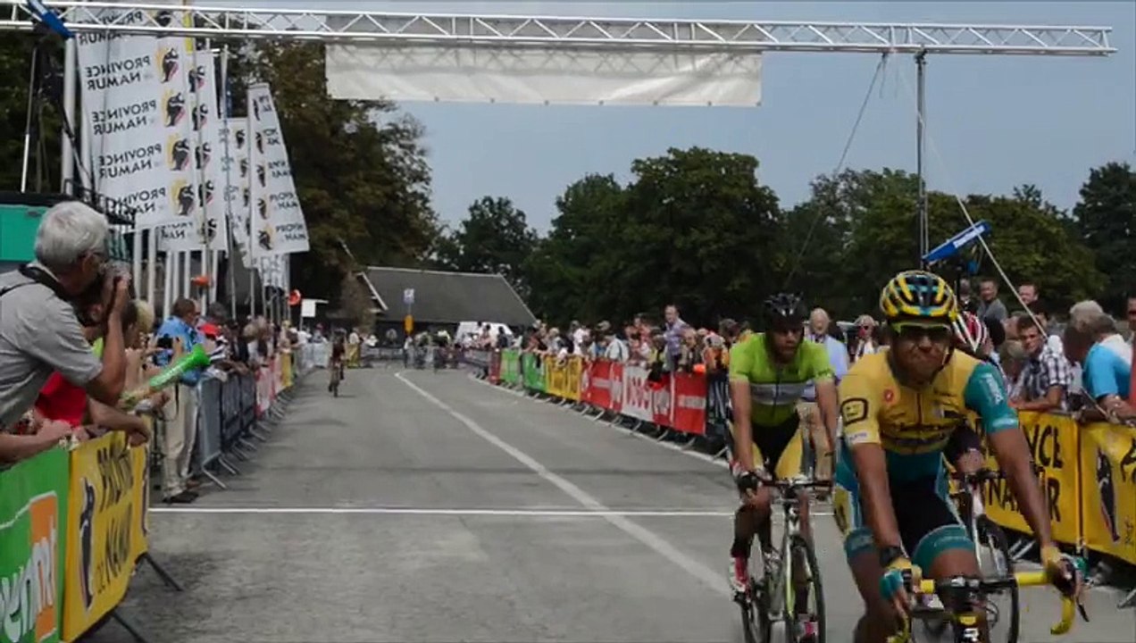 Arrivée Tour de la Province de Namur- Etape 5  (Jemeppe-sur-Sambre - Namur)