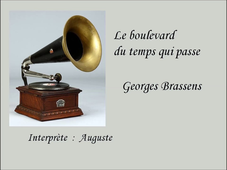 Le boulevard du temps qui passe