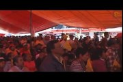 Alejandro Encinas gira con Andrés Manuel López Obrador AMLO en Atizapan saludo al SME