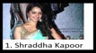 Top 10 Female Newcomers in Bollywood,Shraddha Kapoor,Barbie Handa,Sana Khan,Daisy Shah,Athiya Shetty